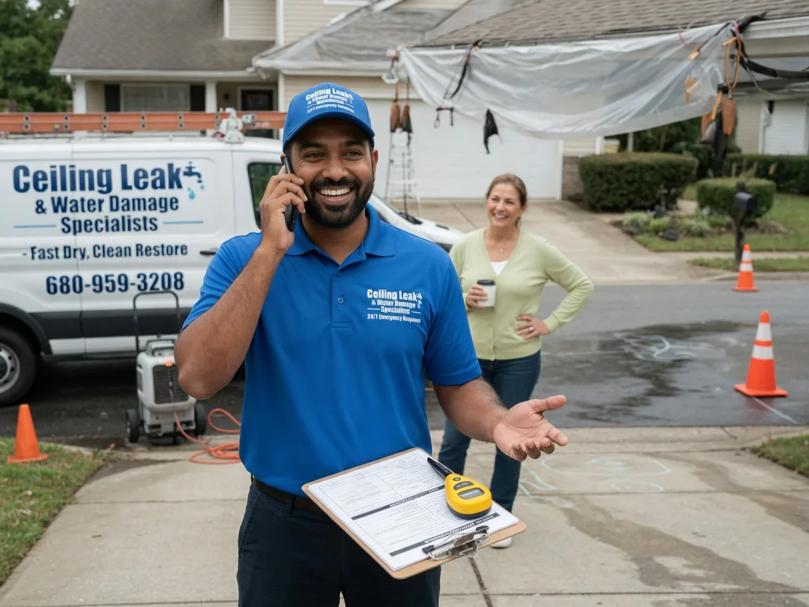 Ceiling Leak Cleanup Korbel, CA FAQs